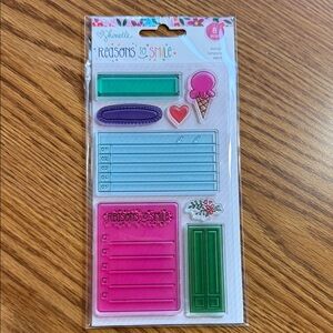 Colorful Planner Stamps Set